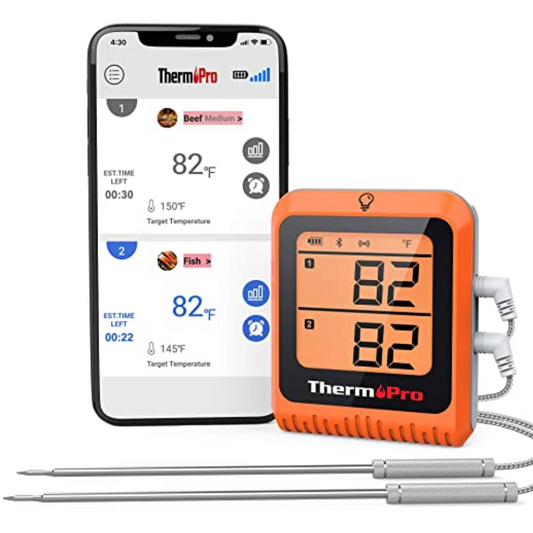 ThermoPro TP920 150M Wireless Smart Meat Thermometer with Dual Probes