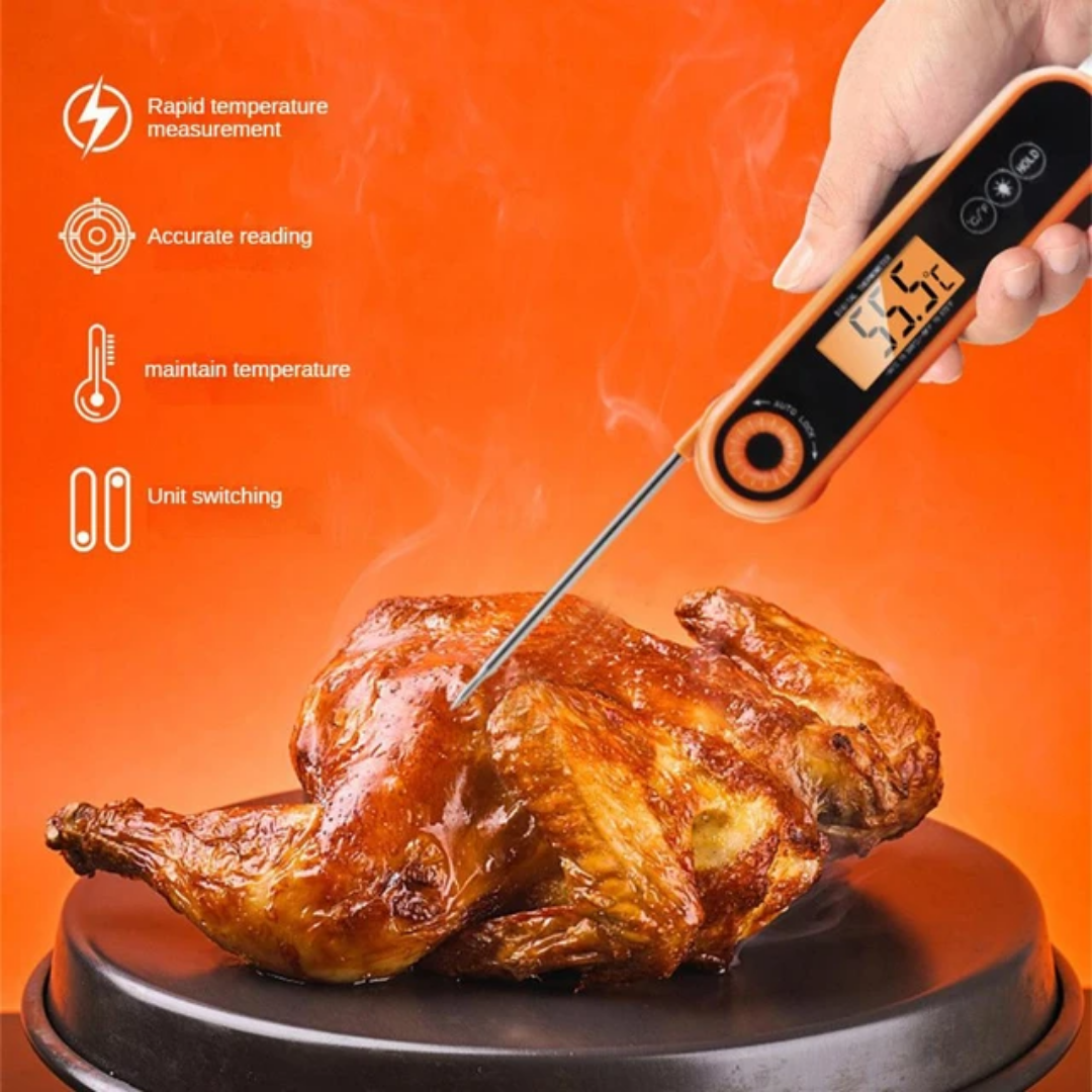 ThermoPro TP03H IPX6 Waterproof Digital BBQ Meat Food Thermometers for Cooking