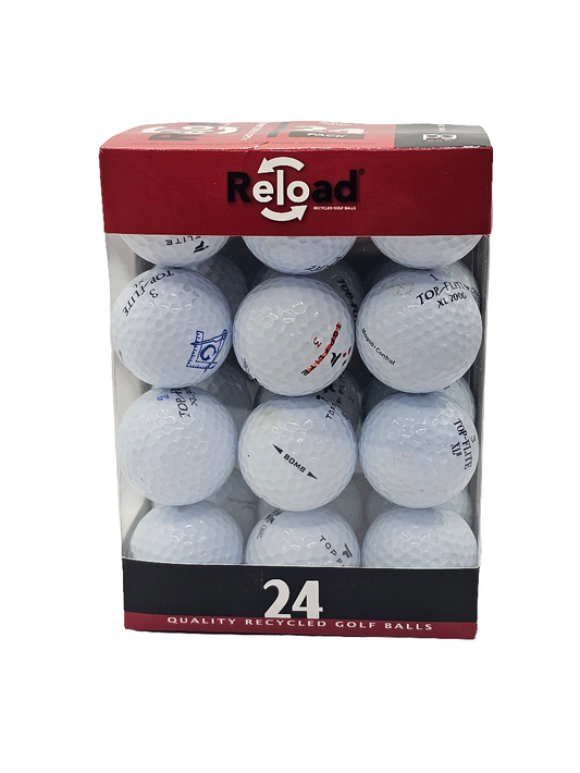 Reload Refinished Golf Balls - Popular Mix