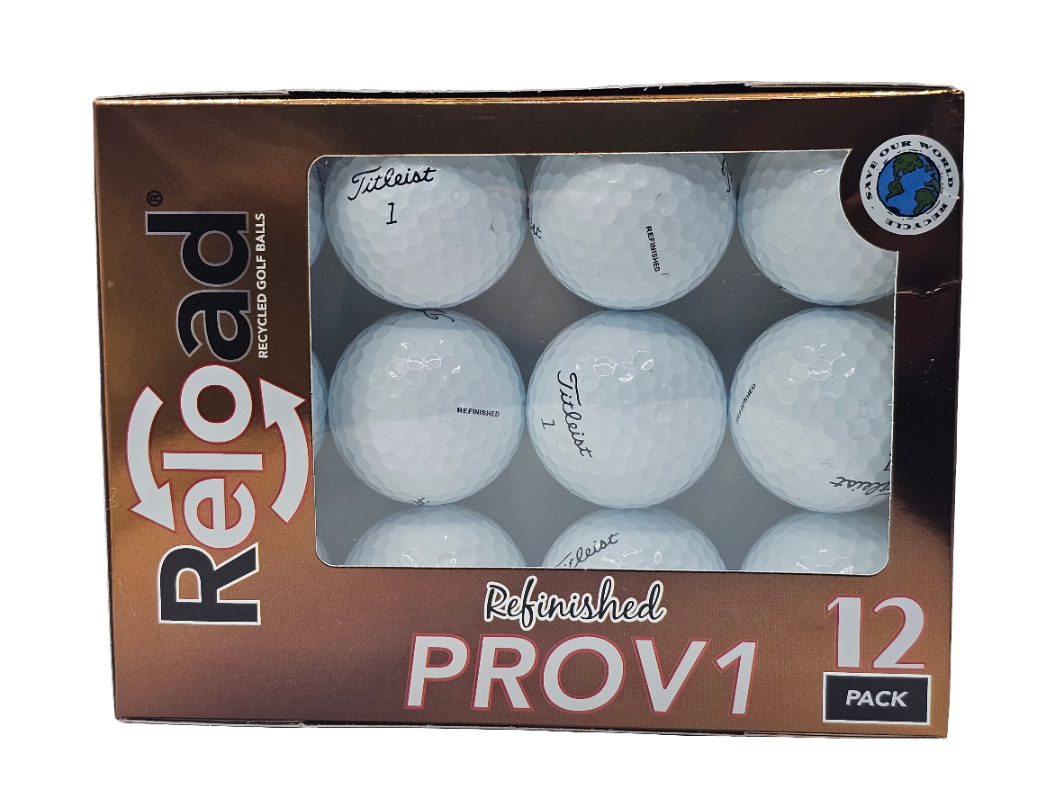 Reload Refinished Titleist Pro V1 Tour Golf Balls