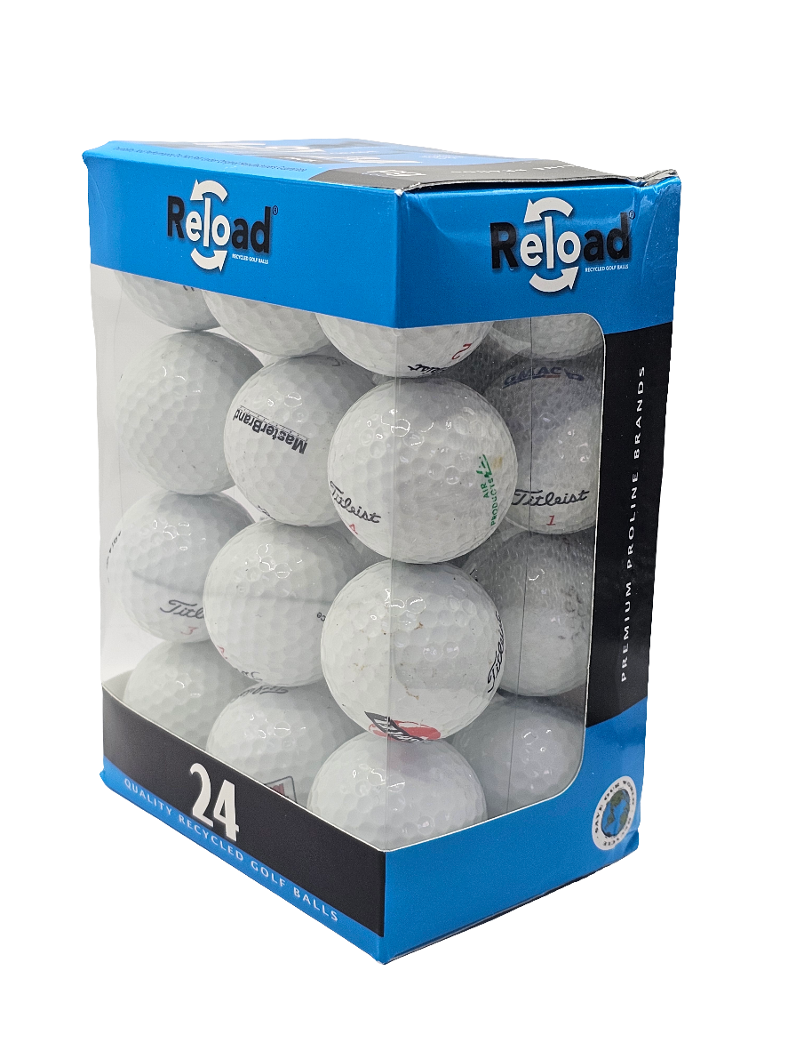 Reload Reycled Titleist Golf Balls 24 Pack