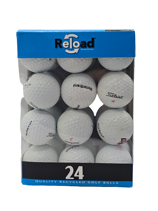 Reload Reycled Titleist Golf Balls 24 Pack