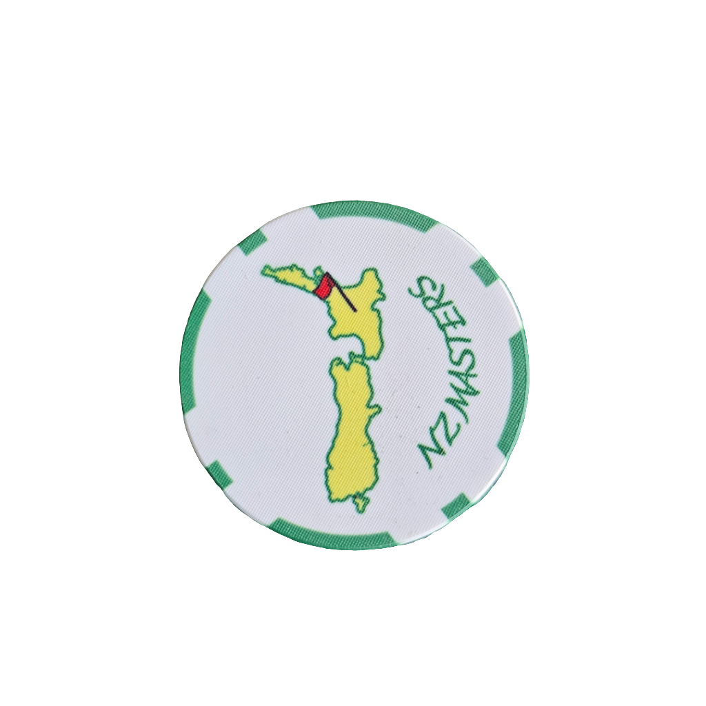 ParShark Golf Marker Poker Chip - NZ Masters