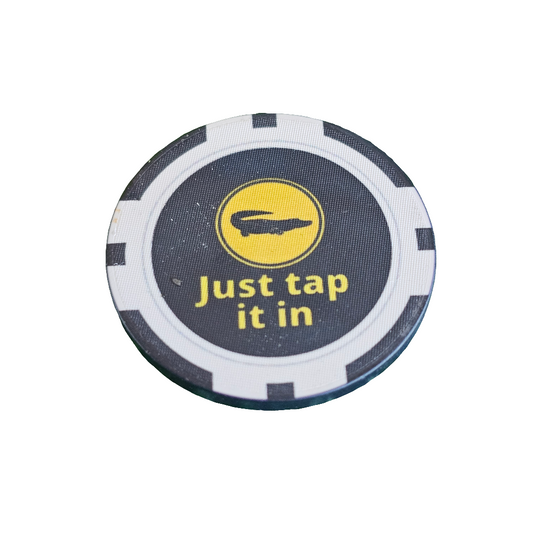 ParShark Golf Marker Poker Chip - Tap it in