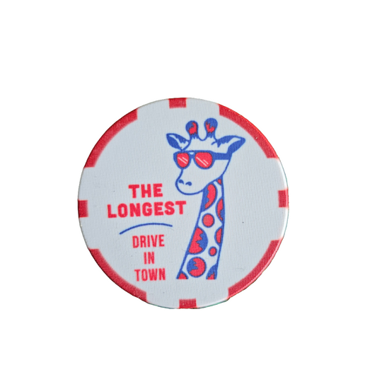 ParShark Golf Marker Poker Chip - Longest Drive