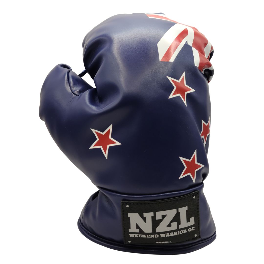 ParShark Driver Headcover Boxing Glove New Zealand Flag