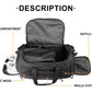 Crossfit Duffle Bag Velcro Front 40L - Recon Black
