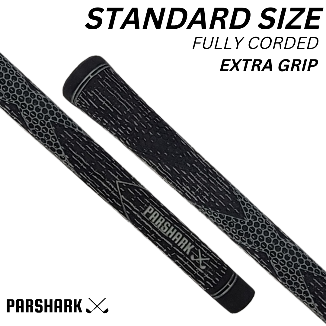 ParShark Golf Club Grip Standard Size Corded Golf Grips