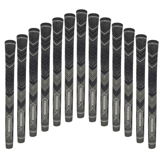 ParShark Mid Size Grip 13 pieces Grey + Regrip Set