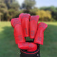 Golf Driver Head Cover - Red Skull