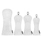 Golf Fairway Cover Quilted White Skull