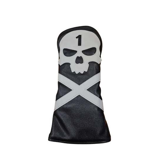 Golf Driver HeadCover - Pirate Skulls