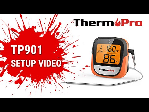 ThermoPro TP901 Digital Wireless Smart BBQ Meat Thermometer for Grilling