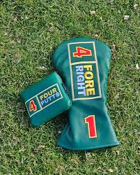 ParShark Four Right Driver & Mallet Putter Head Cover Set