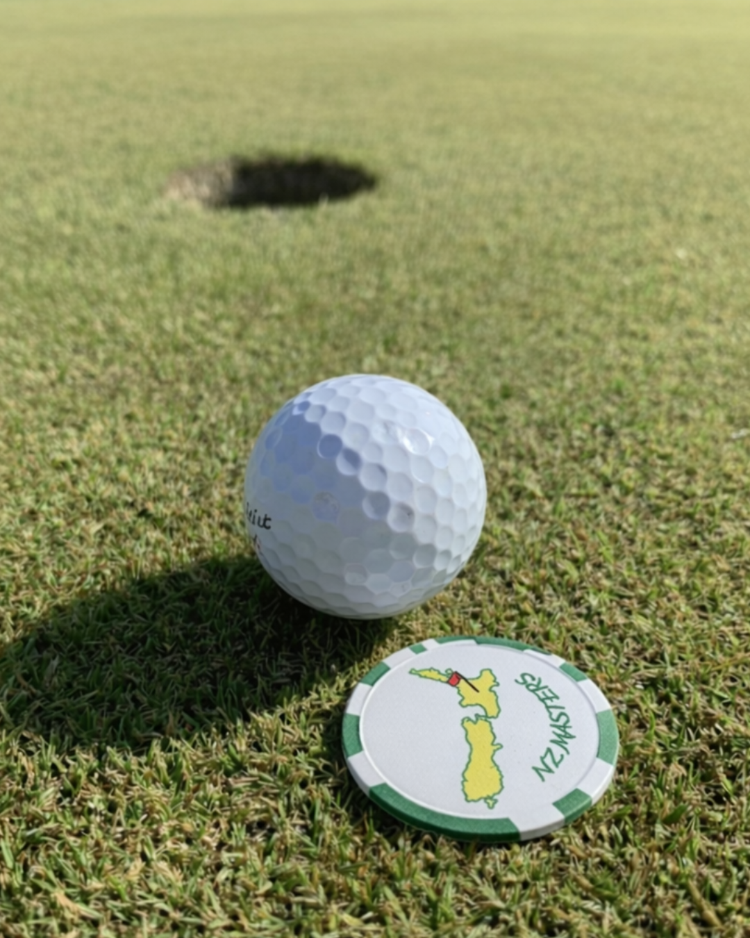 ParShark Golf Marker Poker Chip - NZ Masters