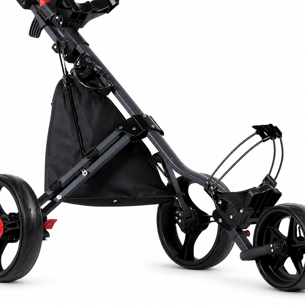 ParShark Golf Trundler 3 Wheel Umbrella Holder - Delta