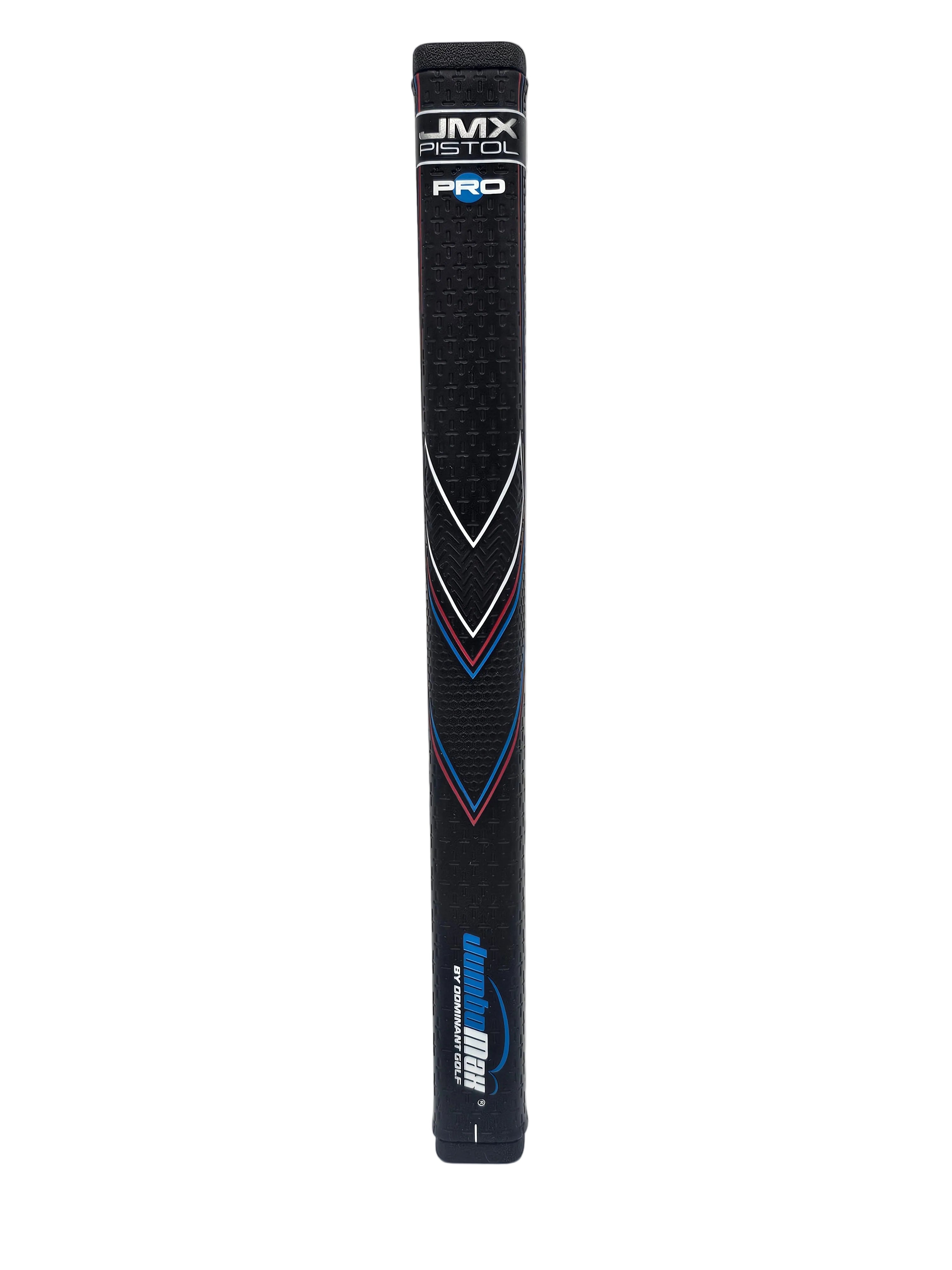 JumboMax JMX Pistol Pro Putter Grip - Black Red White Blue