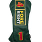 ParShark Four Right Driver & Blade Putter Head cover Set