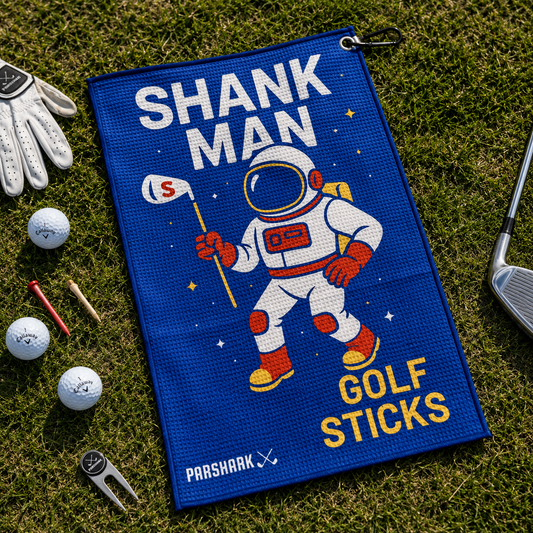 ParShark Golf Towel - Shank Man