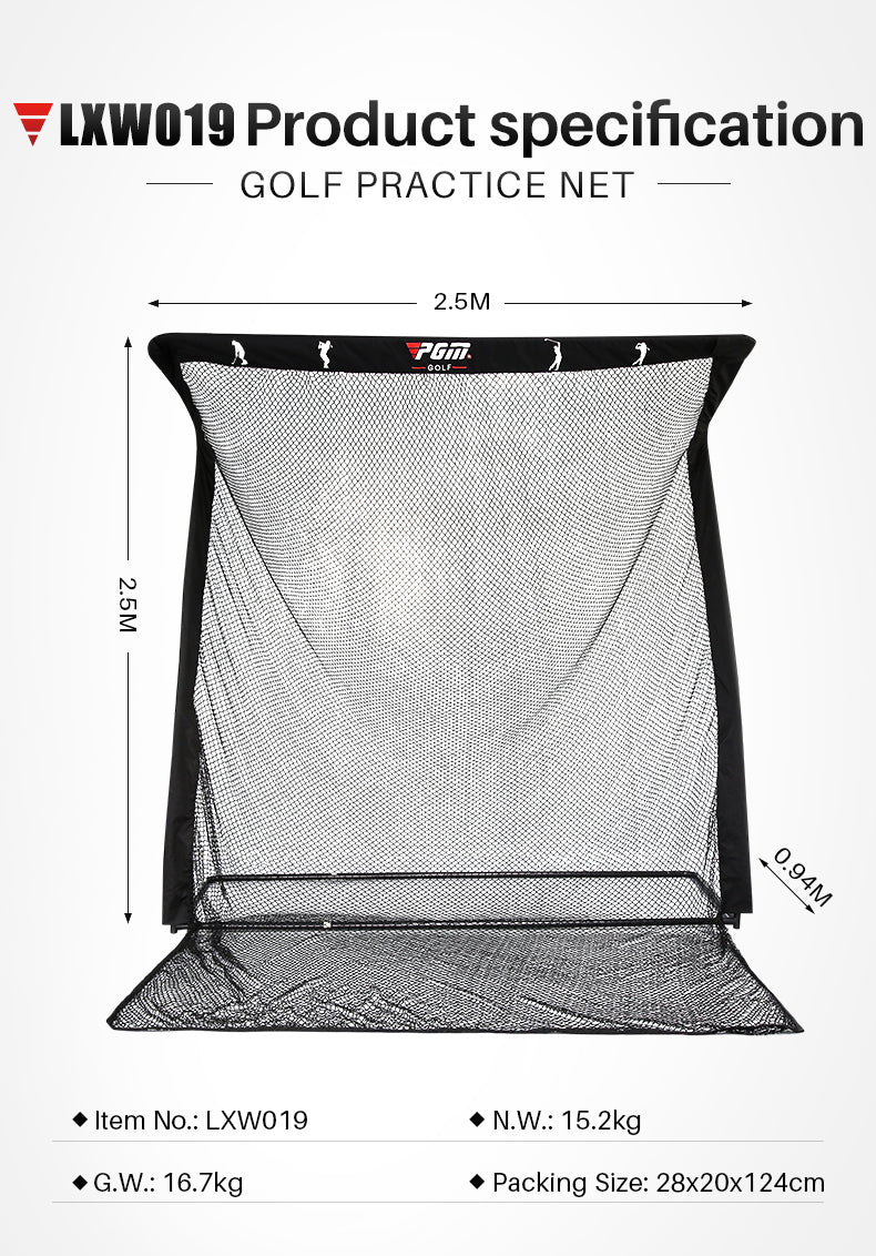 PGM Z-Shaped Golf Training Net