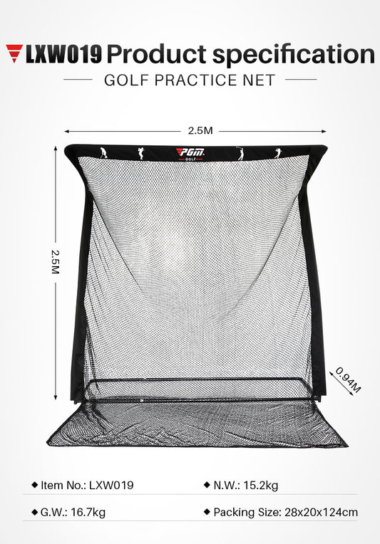 PGM Z-Shaped Golf Training Net