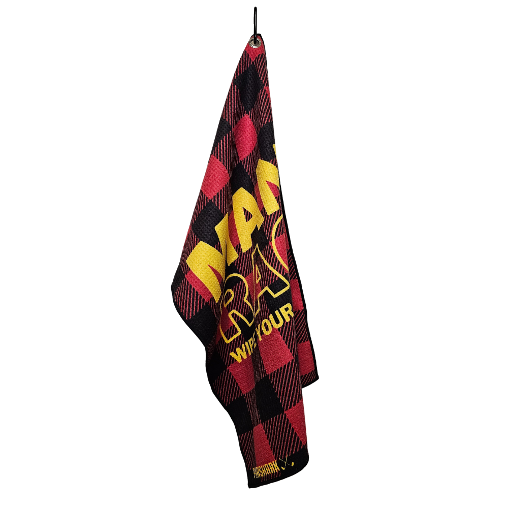 ParShark Golf Towel Man Rag