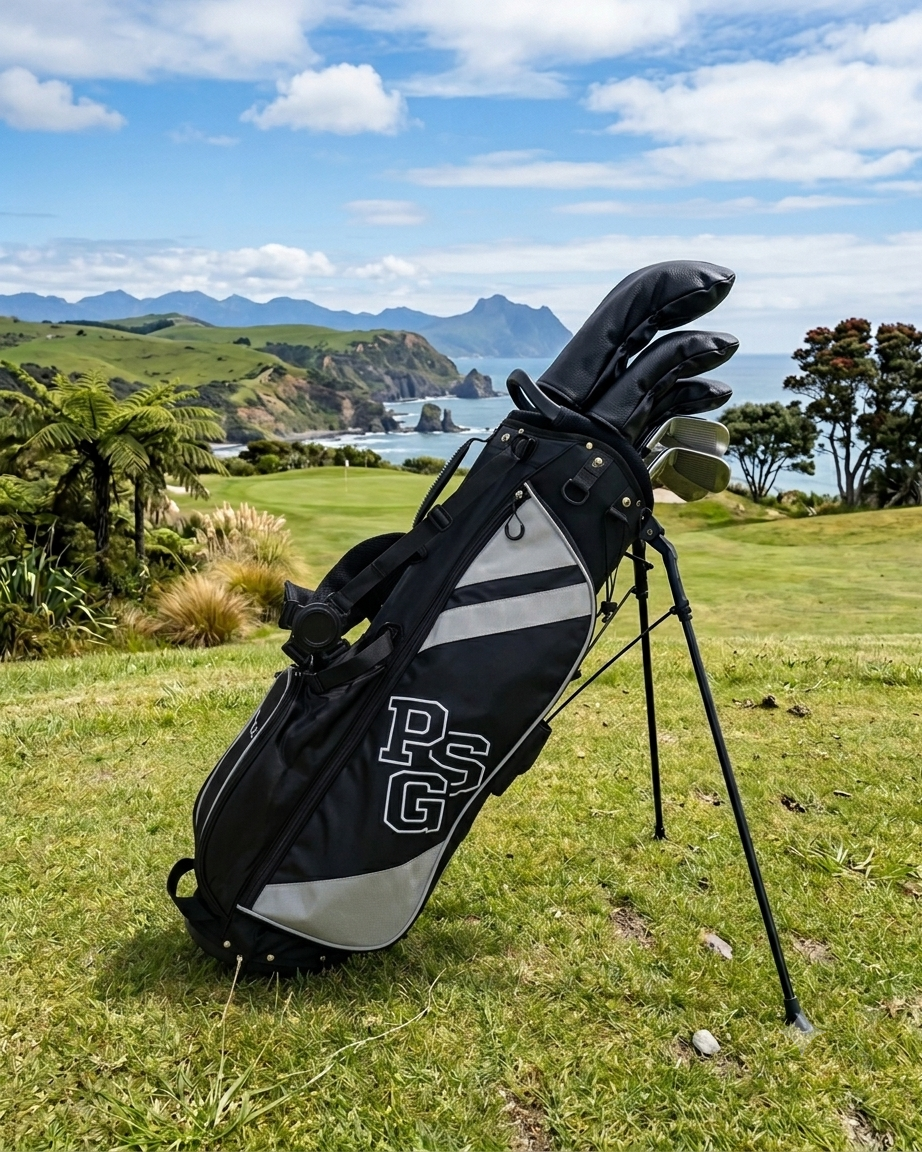 ParShark Vector Golf Bag - Black