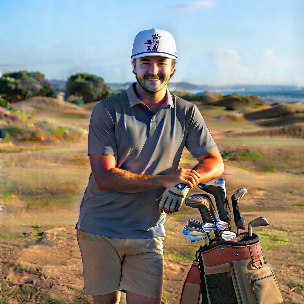 Golf Hat - ParShark Longest Drive in Town