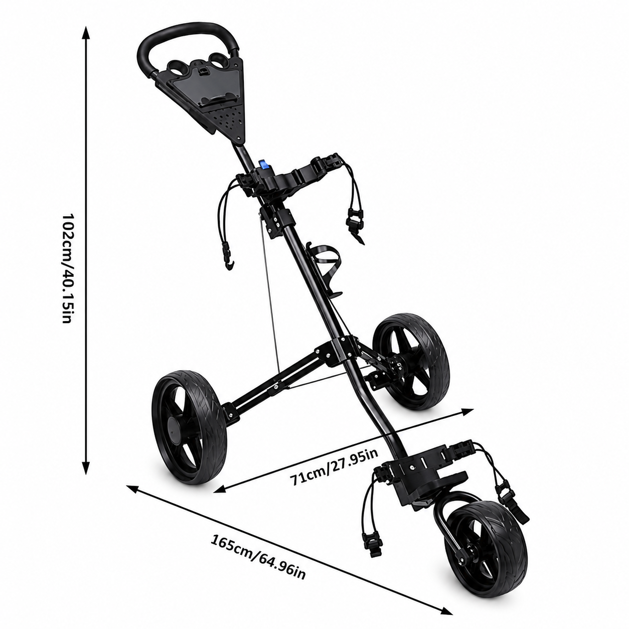 ParShark Golf Trundler 3 Wheel - Cruise