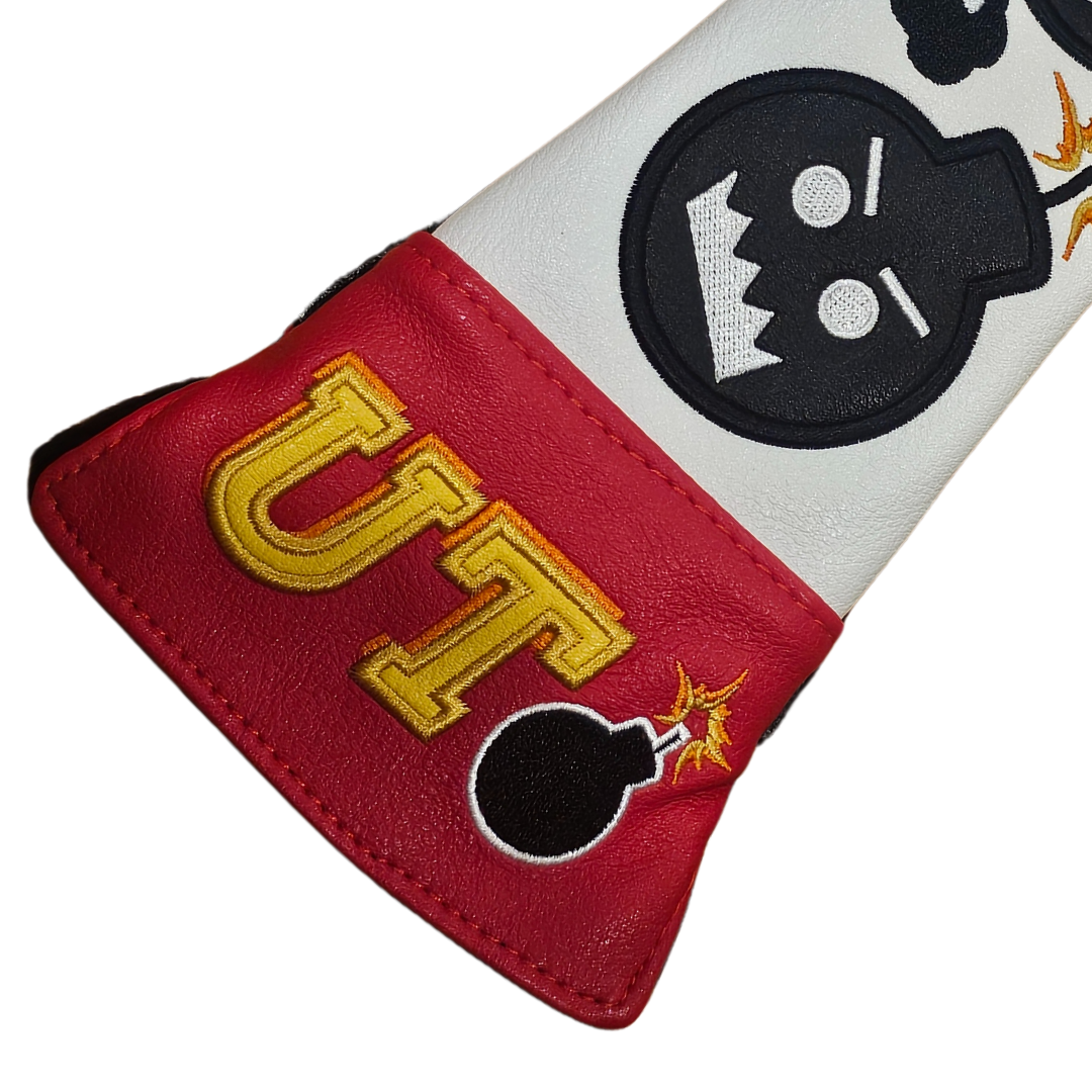 The Bomb Golf Utility Headcover - White