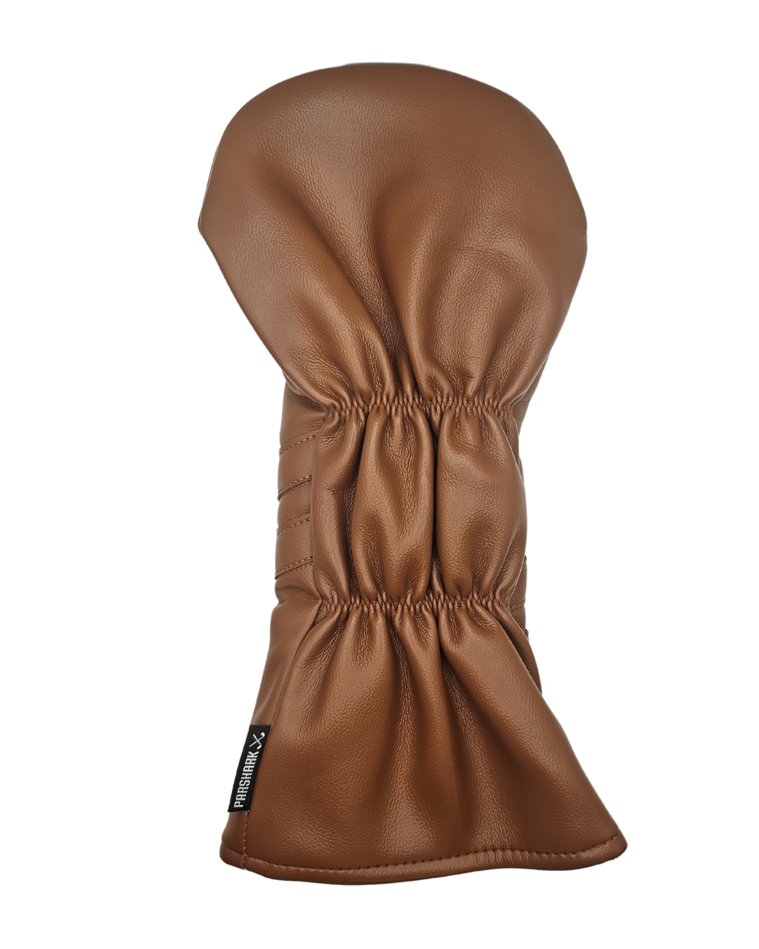 ParShark Vintage Faux Leather Driver Headcover – Brown
