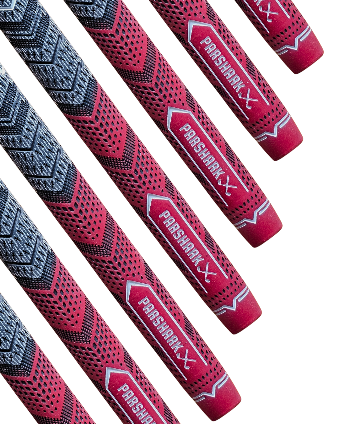 ParShark XLT Jumbo Golf Club Grips 13 Pack Red + Re Grip Kit