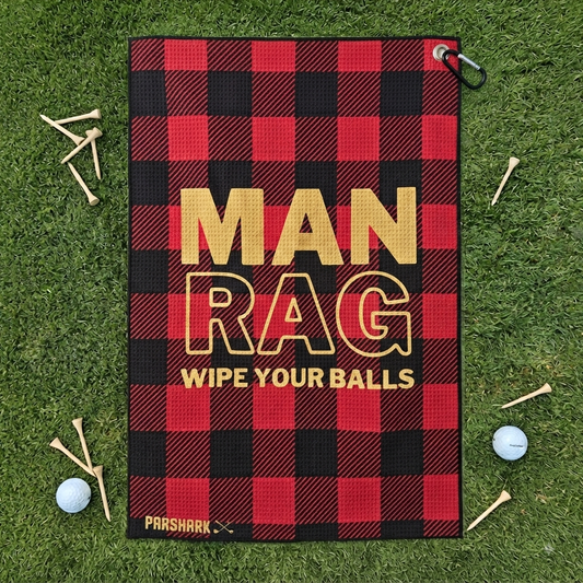 ParShark Golf Towel - Man Rag