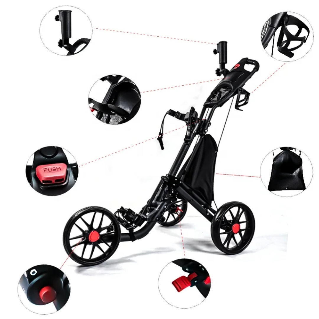 ParShark Apex 3 Wheel Golf Trundler