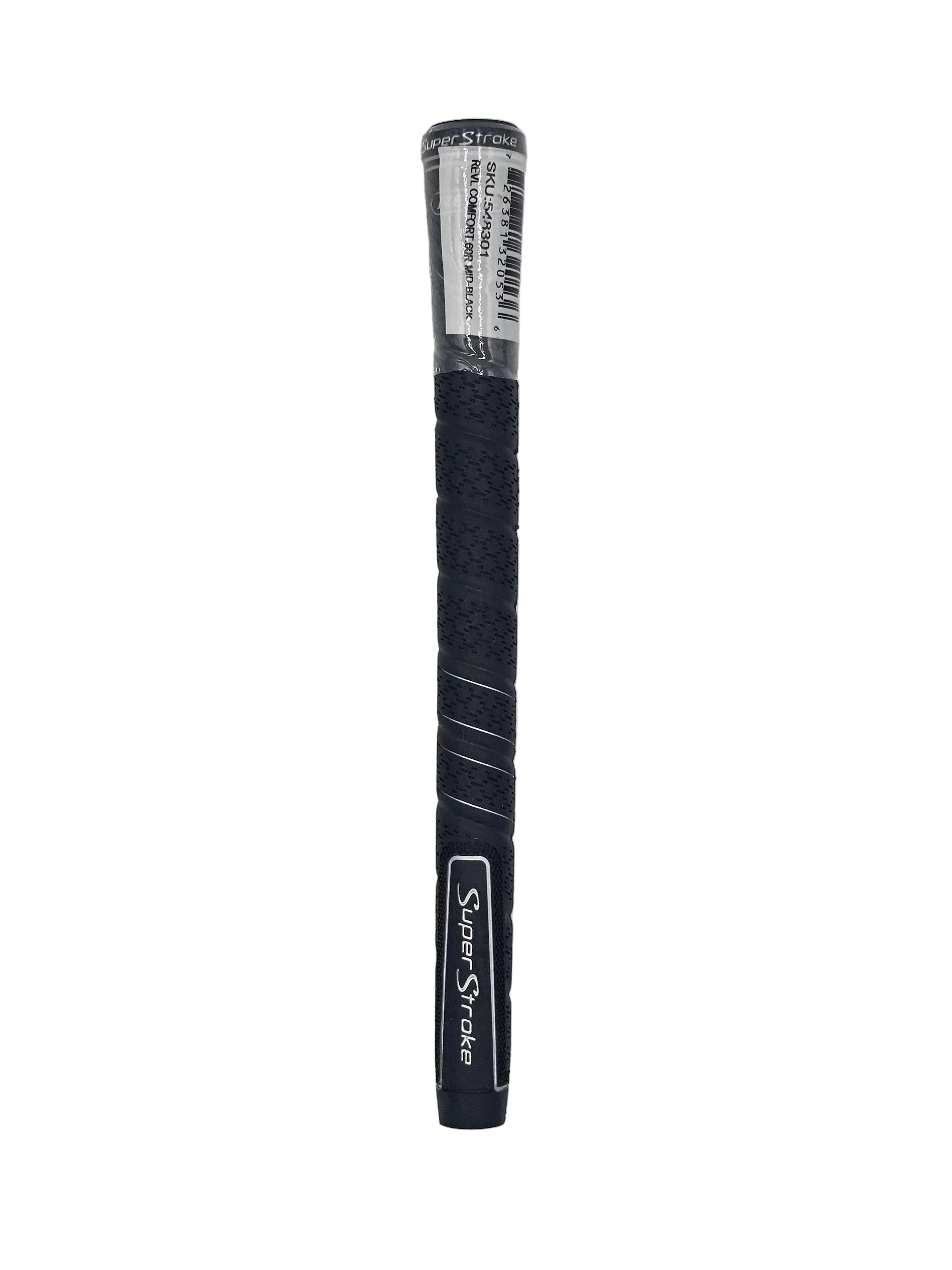 SuperStroke x Lamkin REVL Comfort Grip - Mid size Black/Silver