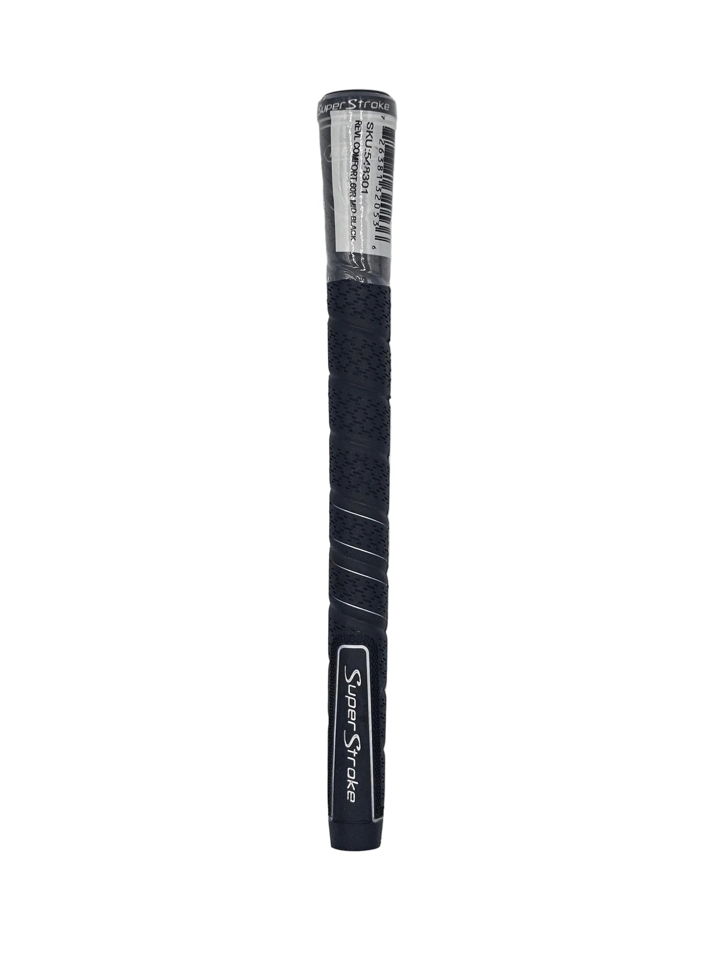 SuperStroke x Lamkin REVL Comfort Grip - Mid size Black/Silver