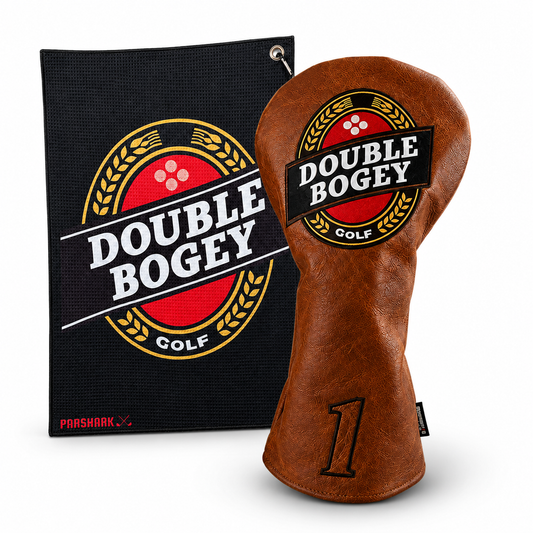 ParShark Double Bogey Driver Cover & Golf Towel Pack