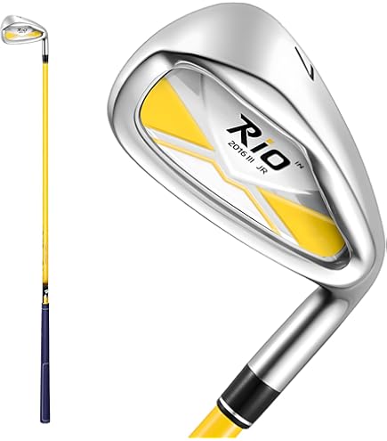 PGM Kids Golf Club 7 Iron - Yellow