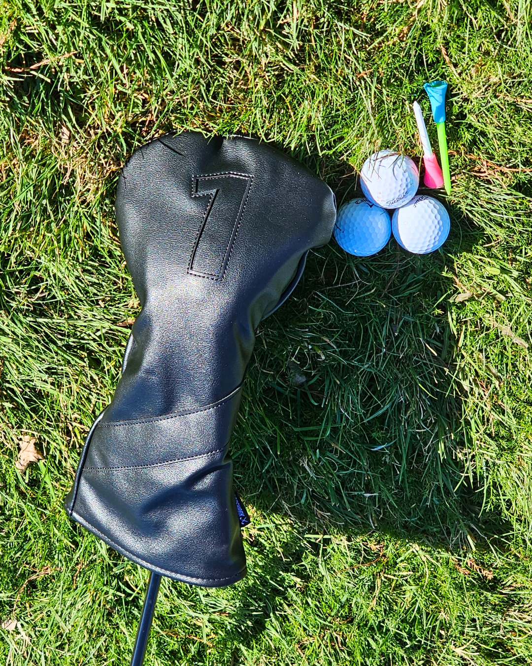 ParShark Golf Driver Head Cover - Stealth Black