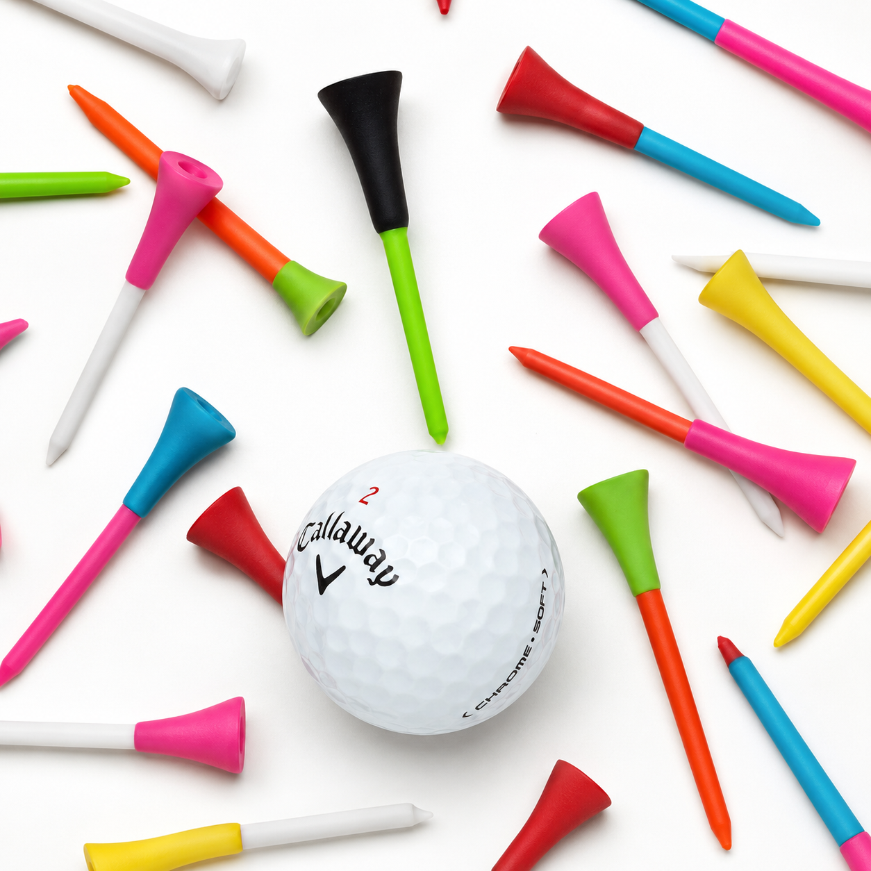 Golf Tees 50 pack - ParShark Tee It High 85mm