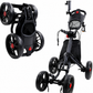 ParShark Golf Trundler 4 Wheel Umbrella Holder - Stealth
