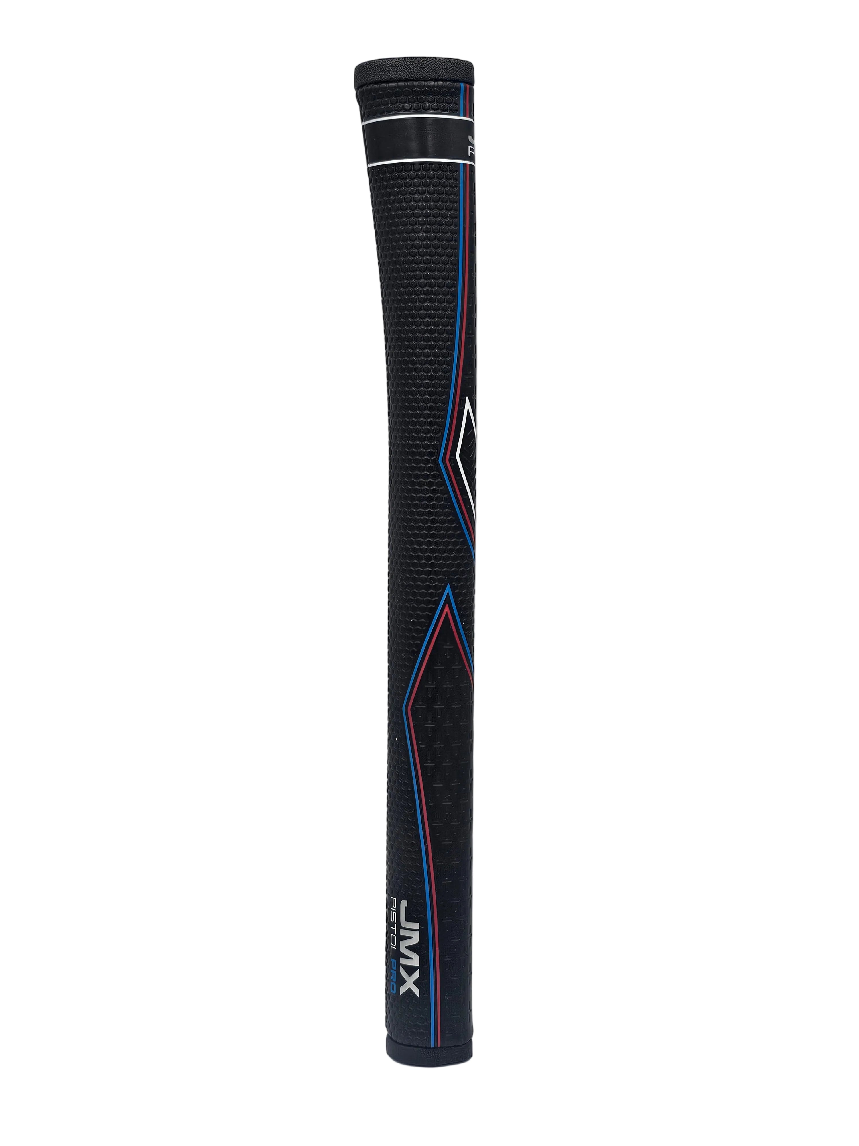 JumboMax JMX Pistol Pro Putter Grip - Black Red White Blue