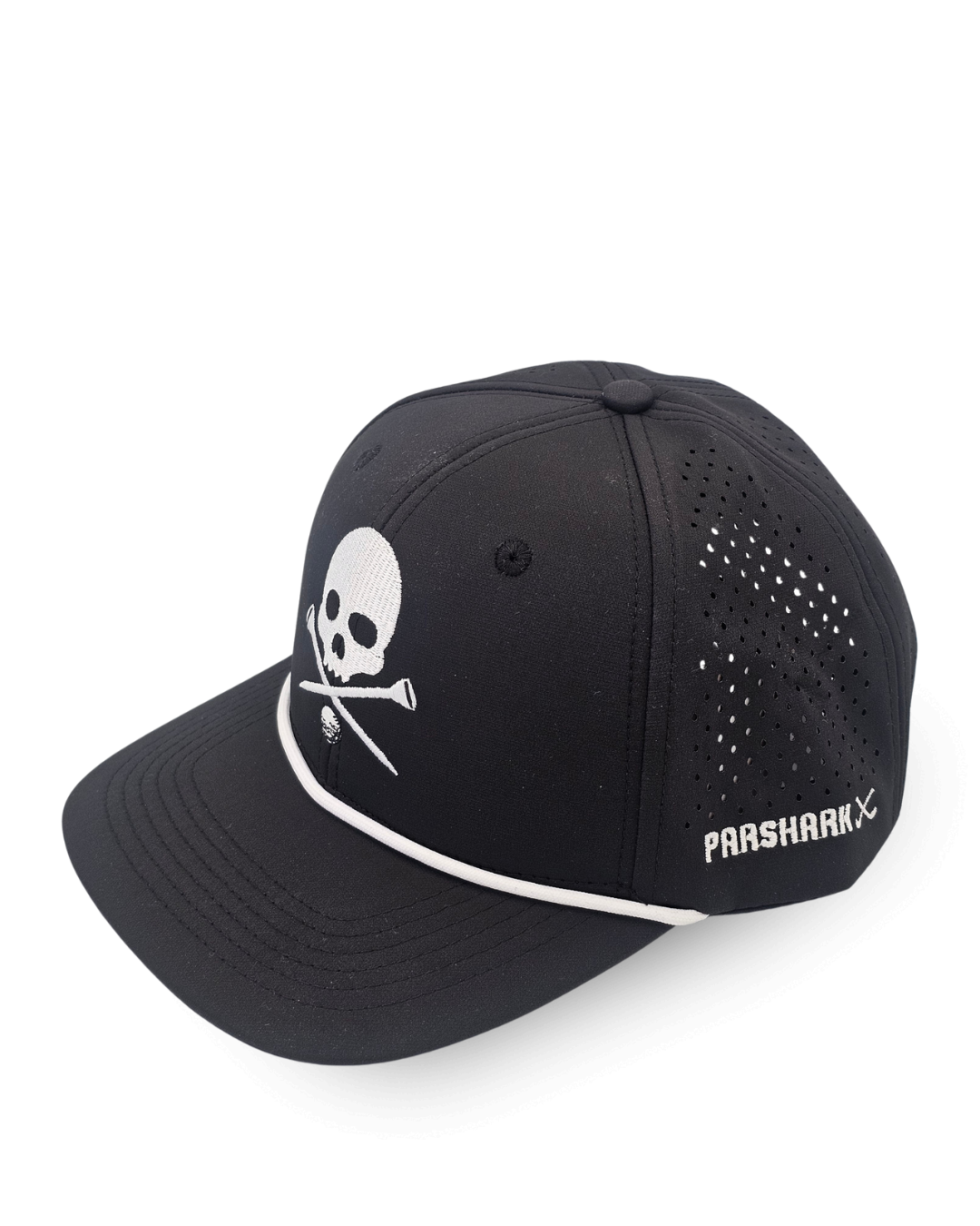 ParShark Black Tees Golf Hat – Snapback