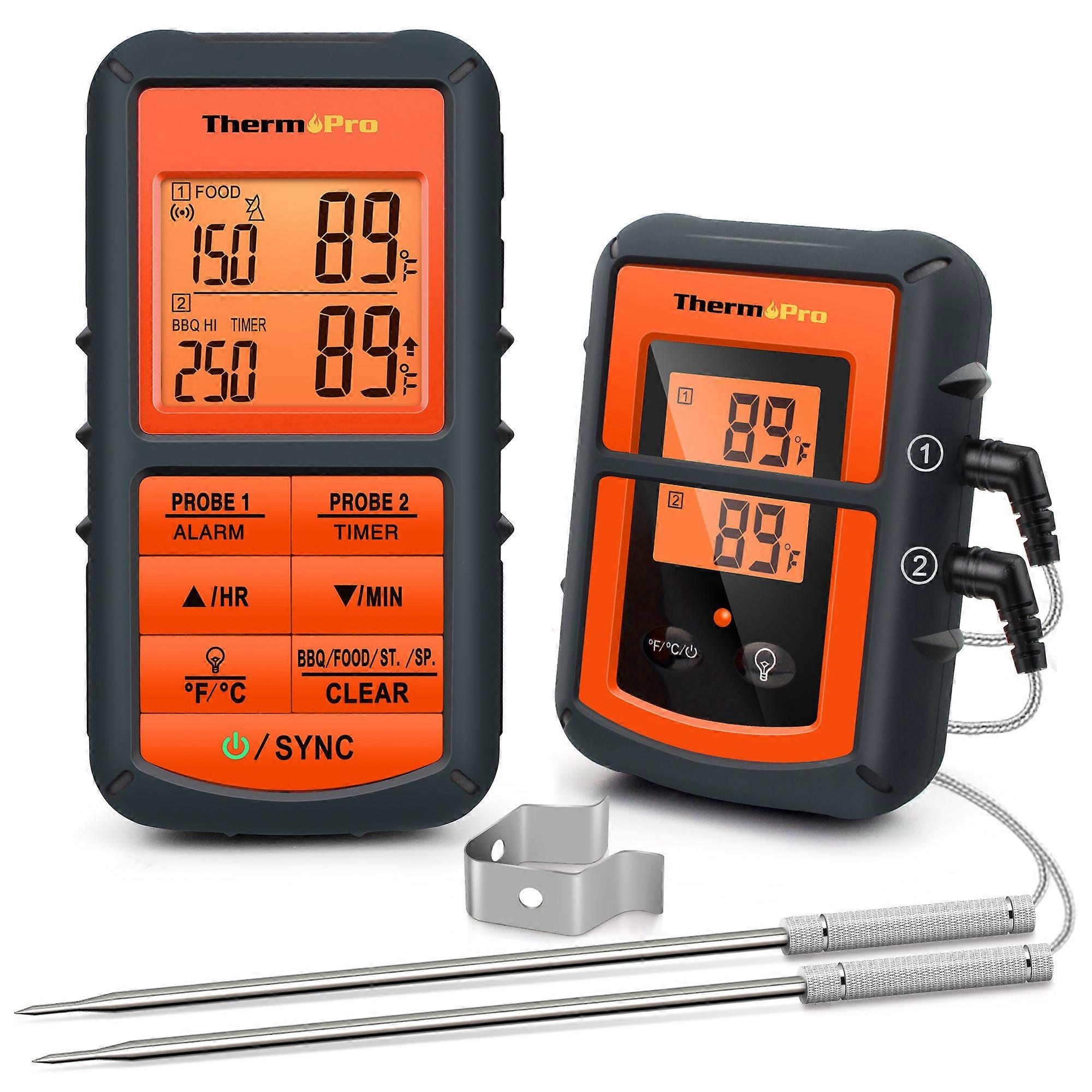 Top Seller ThermoPro TP08C 500 Feet Wireless Digital Cooking Food Thermometer