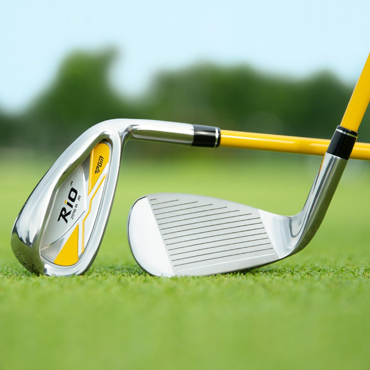PGM Kids Golf Club 7 Iron - Yellow
