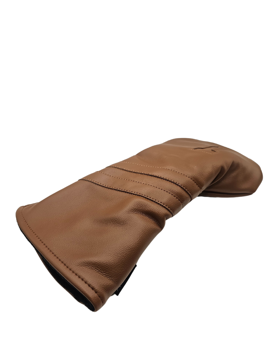 ParShark Vintage Faux Leather Driver Headcover – Brown