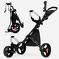 ParShark Golf Trundler 3 Wheel Umbrella Holder - Delta
