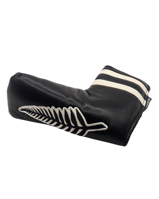 ParShark Golf Blade Putter Head Cover – NZ Fern (magnetic closure)