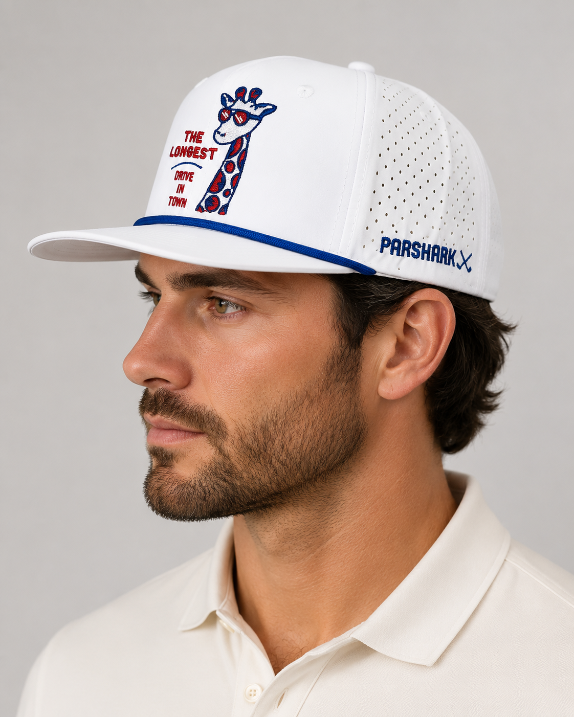 Golf Hat - ParShark Longest Drive in Town