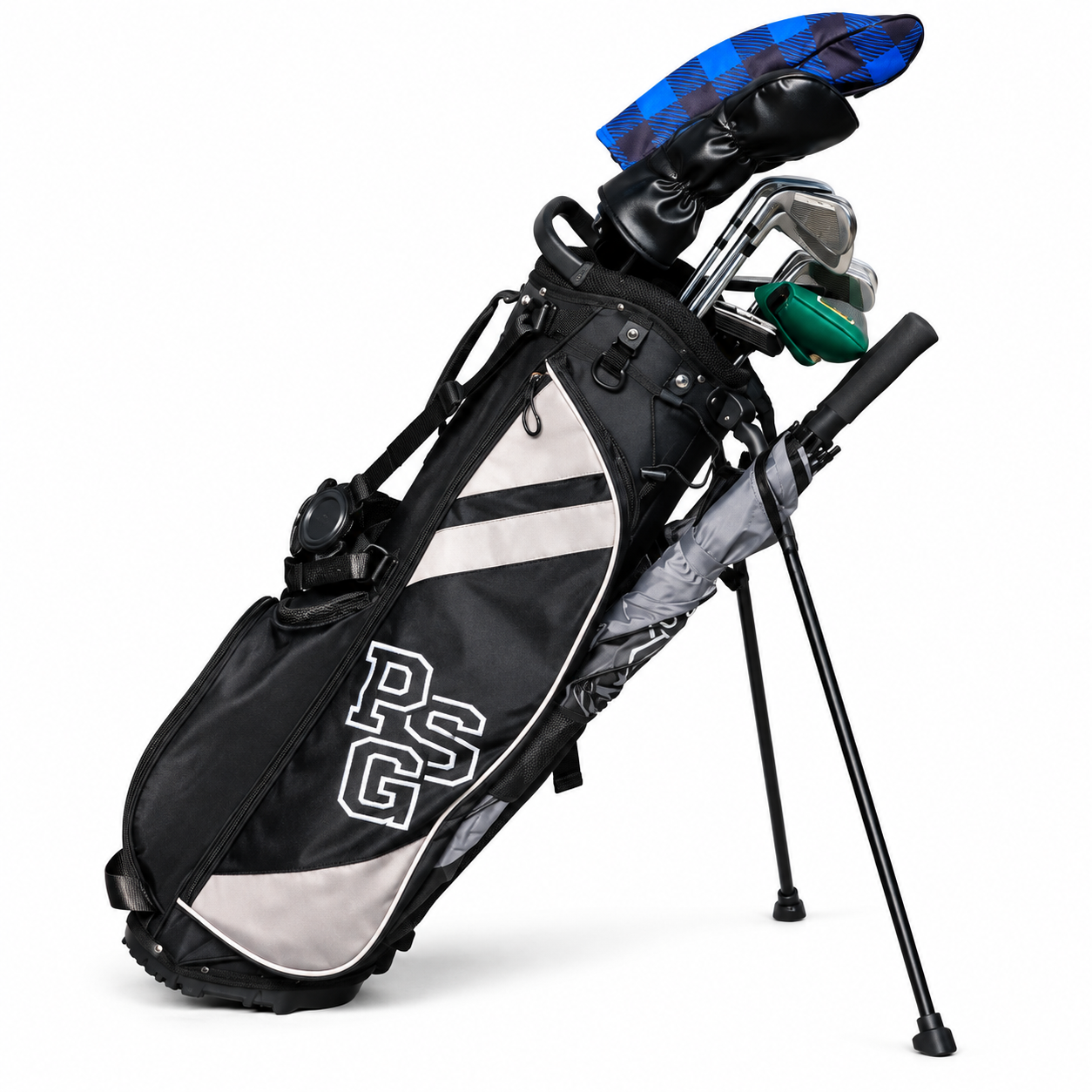 ParShark Vector Golf Bag - Black